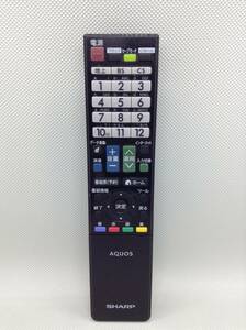 R14○SHARP シャープ AQUOS アクオス テレビ用 TV用 リモコン GB069WJSA 対応 LC-32BH11 LC-32J9B LC-40BH11 LC-40HW10 他 【保証付】