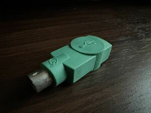 Usb-ps/2 адаптер конверсии зеленый