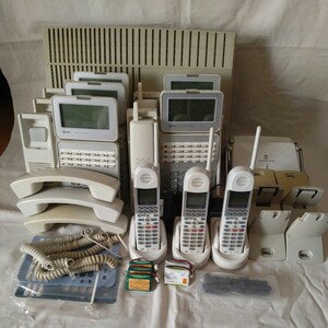GXM主装置（ユニット含む）と電話機セット