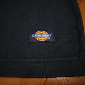 ★Used「Dickies ディッキーズ 半袖 オーバーサイズ Tシャツ ネイビー サイズL」綿100% ビッグロゴT の画像6