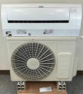 B2UCAB 美品 HITACHI 日立 白くまくん 冷暖房除湿ルームエアコン RAS-WM28JE7 主に10畳用 2.8kW 2019年製