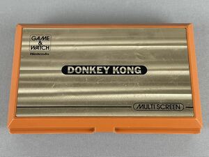 C23KA6 Nintendo 任天堂 GAME & WATCH ゲーム ウォッチ DONKEY KONG ドンキーコング DK-52 マルチスクリーン レトロ 