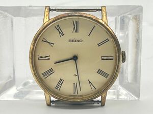 C2KK6 SEIKO セイコー CHARIOT シャリオ 手巻き 2220-0430 ゴールド文字盤 2APY メンズ腕時計 