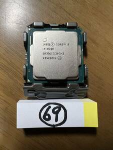【保証有り】CPU Intel Core i7-8700 3.2GHz PCパーツ インテル SR3QS I7 【送料無料】69