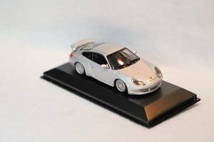 Minichamps★Porsche 911 GT3 Уличный Автомобиль Серебристый★ Mini Champs ★ Porsche 911 GT3 Уличный Автомобиль Серебристый★ 1/43★ Красота