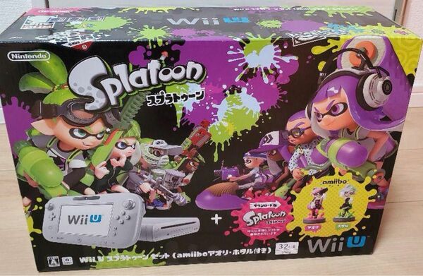 【新品未開封品】WII U スフラトゥーンセット(amiibo付）