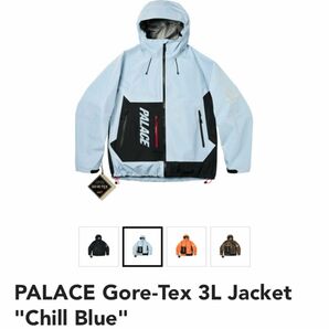 S palace GORE-TEX 3L jacket blue パレス　新品　ゴアテックス　ジャケット　24ss アイスブルー