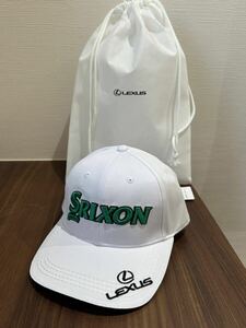 レクサス　松山英樹モデル　キャップ　帽子　ゴルフ　スリクソン　SRIXON