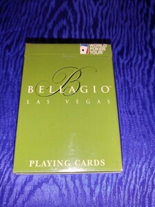 WPT Bellagio casino playing cards　未開封