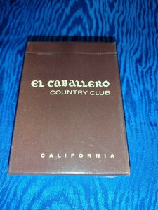 EL CABALLERO COUNTRY CLUB　CALIFORNIA　未開封