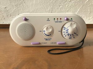 【中古】ラジオ　手動ライト付き　Energy Portable　AM/FM