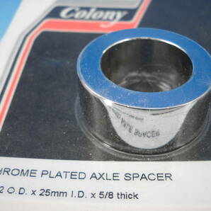 25ｍｍ アクスルスペーサー ホイールスペーサー カラー 隙間調整 クローム 5/8” 約15.8ｍｍ Colony製（Made in U.S.A.）の画像2