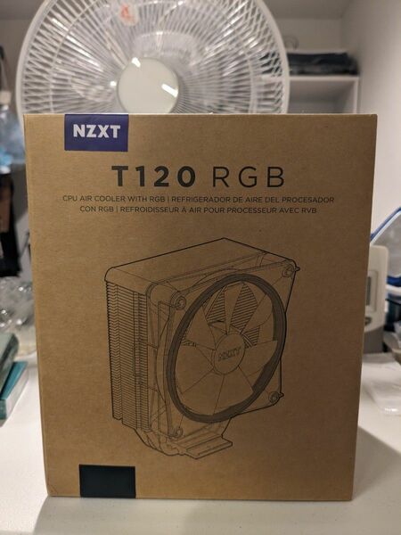 【新品未開封】NZXT CPUクーラー T120 RGB Black