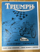 TRI-CO カタログ　TRIUMPH トライアンフ_画像1