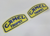 CAMEL TROPHY キャメル ステッカー YAMAHA デカール MotoGP ２枚セット_画像1