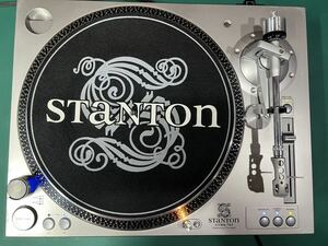 Stanton スタントン レコードプレーヤー STR8-70J 動作OK (140s) ①