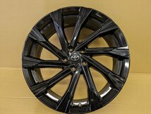 TRD 20インチ アルミ ホイール 1本 TFX ブラック 中古品 yatsu ① 個人宅配送不可_画像1