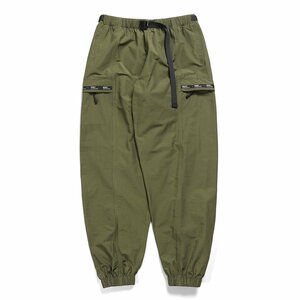 美品 WTAPS ダブルタップス 19SS 191BRDT-PTM02 TRACKS TROUSERS トラック トラウザーズ ナイロン パンツ Lサイズ