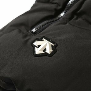 美品 DESCENTE デサント アウトドア フード付き ダウンコート サイズ Lの画像6