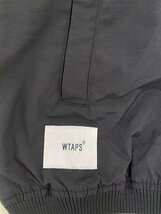 美品 WTAPS ダブルタップス 23SS 231BRDT-JKM02 PITCH ナイロン プルオーバー ジャケッ ネイビ サイズ 03_画像10