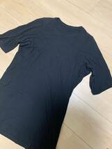 DEVOA Cotton Short Sleeve BLACK Size2の方向け デヴォア_画像2