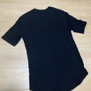 DEVOA Cotton Cashmere Short Sleeve Size2相当 BLACK デヴォアの画像3