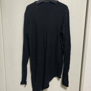 Devoa Silk Long Sleeve Size2 BLACK デヴォアの画像6