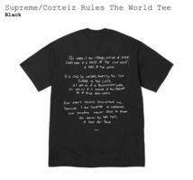 Supreme Corteiz Rules The World Tee Black Medium シュプリーム Tシャツ ブラック _画像2