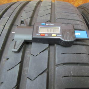 SZ-TJ③ 245/35R21 4本 ウィンラン WINRUN R330 2022年製 溝約6mm サマータイヤ アルファード、 ヴェルファイア、BMW、ベンツ等の画像2