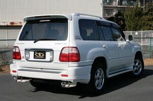 ガナドール ランクル ランドクルーザー 100系 GF GH-UZJ100W マフラー ステンレス製 GVE-001PO GANADOR Vertex 4WD SUV