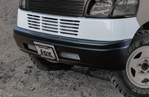 タウンエース/ライトエース S40系 後期 フロントバンパー FRP製品 黒ゲルコート仕上げ 未塗装 ESB CLS FOX フォックス