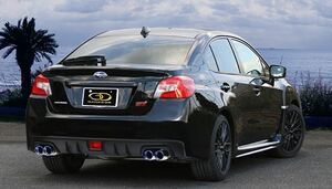 ガナドール WRX S4 DBA-VAG 3BA-VAG 標準パンバー マフラー リアピースのみ サークル4本出し GDE-405ST GANADOR Vertex Sports