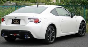 ガナドール BRZ DBA-ZC6 前期 マフラー オールチタニウム製 GDE-404T GANADOR Vertex Sports