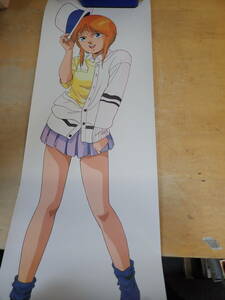 i/ts that time thing * Mobile Suit Gundam ZZ L pi-* pull almost life-size poster 