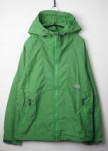 A343/THE NORTH FACE/ノースフェイス/NPW21230/ナイロンウィンドブレーカー/アウトドア/グリーン系/レディース/Lサイズ_画像1