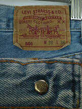 A642/Levi's/リーバイス/アメリカ製/886 CS25/501コットンデニムパンツ/ジーンズ/Gパン/メンズ/30サイズ_画像5