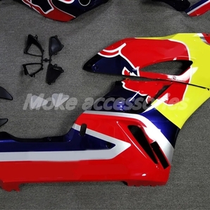 CBR1000RR SC57 カウルセット 2004 2005 射出成形高品質ABS 社外品カウル 黄赤紺 日本正規代理店出品 CBR レッドブルの画像4