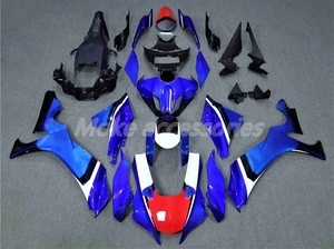 YZF-R1　2020　2021　2022　2023　カウルセット　射出成形高品質ABS　社外品カウル　白青赤　ファクトリーカラー　日本正規代理店出品　YZF