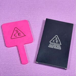 3CE MINI HAND MIRROR 3CE ミニハンドミラー 韓国　【 未使用 】