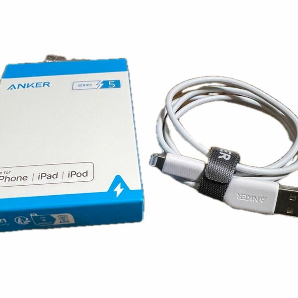 Anker PowerLine III ライトニングケーブル MFi認証 iPhone充電 超高耐久 (0.9m ホワイト)