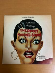 [LP]THE ROCKY HORROR SHOW The * Rocky * horror *shouTim Curry/Lou Adlertim* car Lee / Roo * and la-SP77026