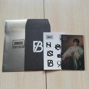 BMSG シークレットクリアカード　BE:FIRST SHUNTO　ショップ袋付き