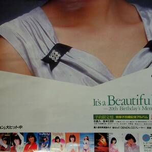 河合奈保子ポスター 20歳記念アルバム はたちは、素敵の始まり。it`s Beautiful Dayの画像3