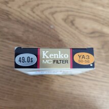 Kenko ケンコー MCフィルター カラーフィルター レンズフィルター PL YA3 SO-56_画像7