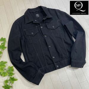 1 start rare ALEXANDER MCQUEEN Alexander McQueen MCQ Mac cue G Jean Denim jacket black men's 48