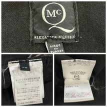 1スタ 希少 ALEXANDER MCQUEEN アレキサンダーマックイーン MCQ マックキュー Gジャン デニムジャケット ブラック メンズ48 _画像10