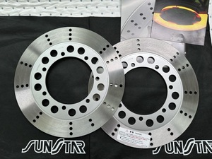 [KYB Fork exclusive use ]Z1100R Z1100GP Z1000R Z1000J 300mm stainless steel disk left right set Sunstar SUNSTAR T-82