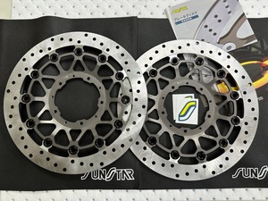 SC77 CBR1000RR/SP ST1000レーシング 6mm厚レース用ディスク　サンスターフルレーシングモデル φ320/T6　国産ブレーキ専用ステンレス鋼