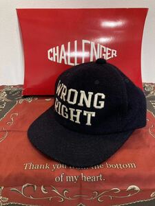 ★ROUGH AND RUGGED ラフアンドラゲッド☆ メルトン ウール ベースボール CAP US NAVY チャレンジャー ネイバーフッド キャプテンズヘルム