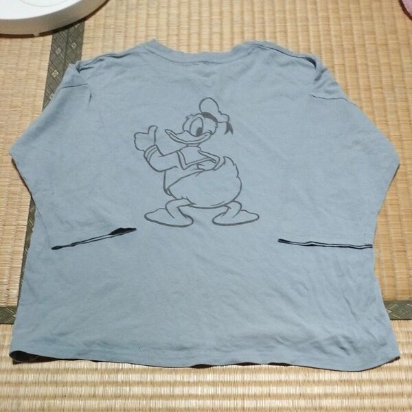 レディース　Donald　Tシャツ　七分袖　サイズM